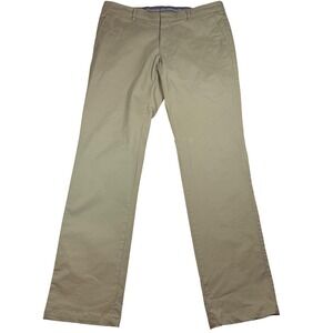 Ballin Atwater Modern Fit Chinos Mens‎ 36 Khaki Cotton Stretch Pants M7937W303